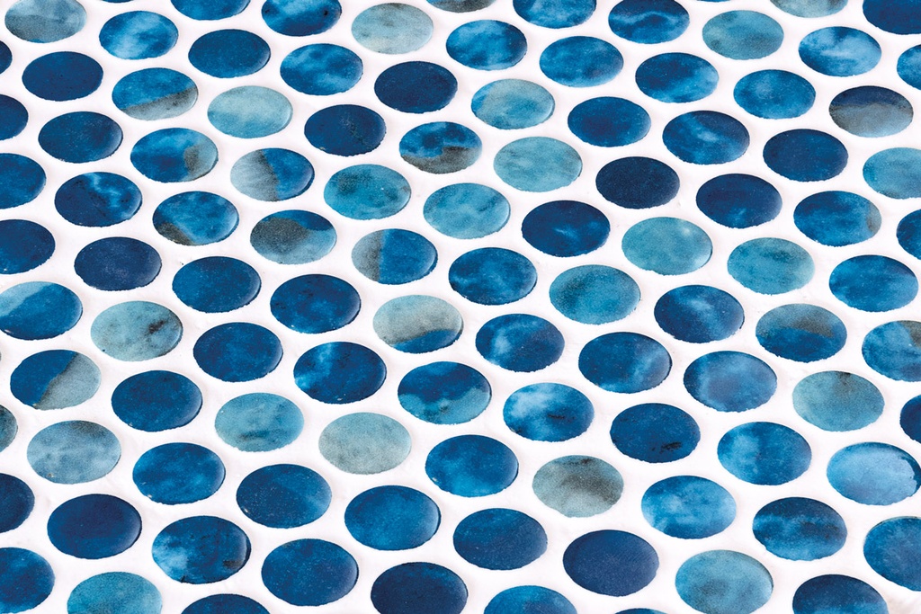 MOSAIC SHEET 28.4 X 28.7 PENNY SAONA