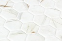 MOSAIC HEXAGON SHEET XL 28.4 X 28.6 CALACATTA GOLD MATTE