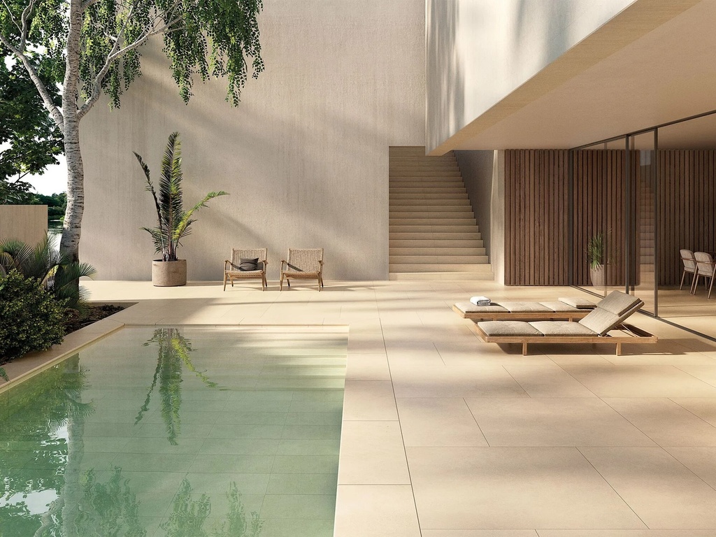 PORCELAIN TILES 60 X 120 ESSENZA SABBIA