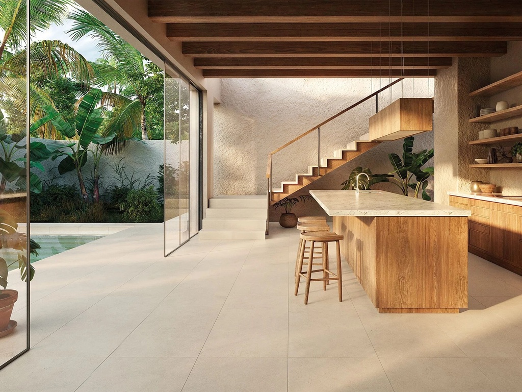 PORCELAIN EDGE TILES 28 X 66.5 ESSENZA SABBIA