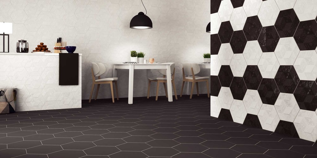 PORCELAIN TILES 28.5 X 33 JAKARTA NEGRO
