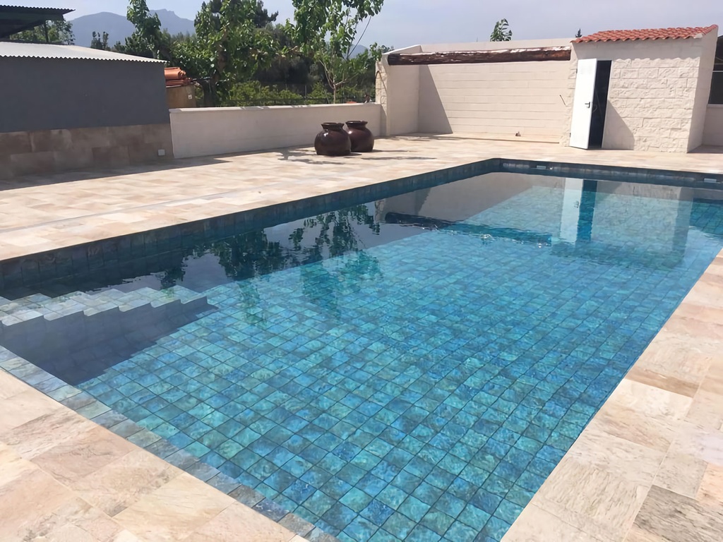 PORCELAIN TILES 15 X 15 OCEAN GREEN RIVER