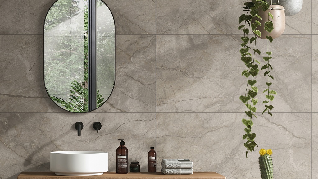 PORCELAIN TILES 60 X 120 FOREST BROWN RECT