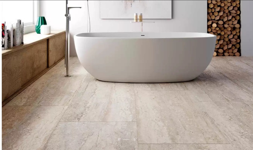PORCELAIN TILES 60 X 120 MARBLE TRAVERTINO