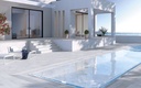 PORCELAIN TILES 60 X 120 WHITE STONE