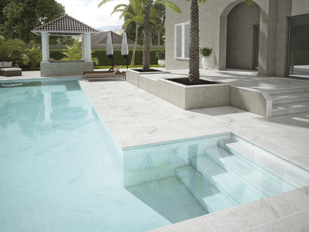 PORCELAIN TILES 60 X 120 WHITE STONE