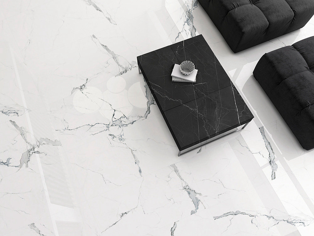 PORCELAIN TILES 120 X 120 FARAK WHITE PULIDO RECT