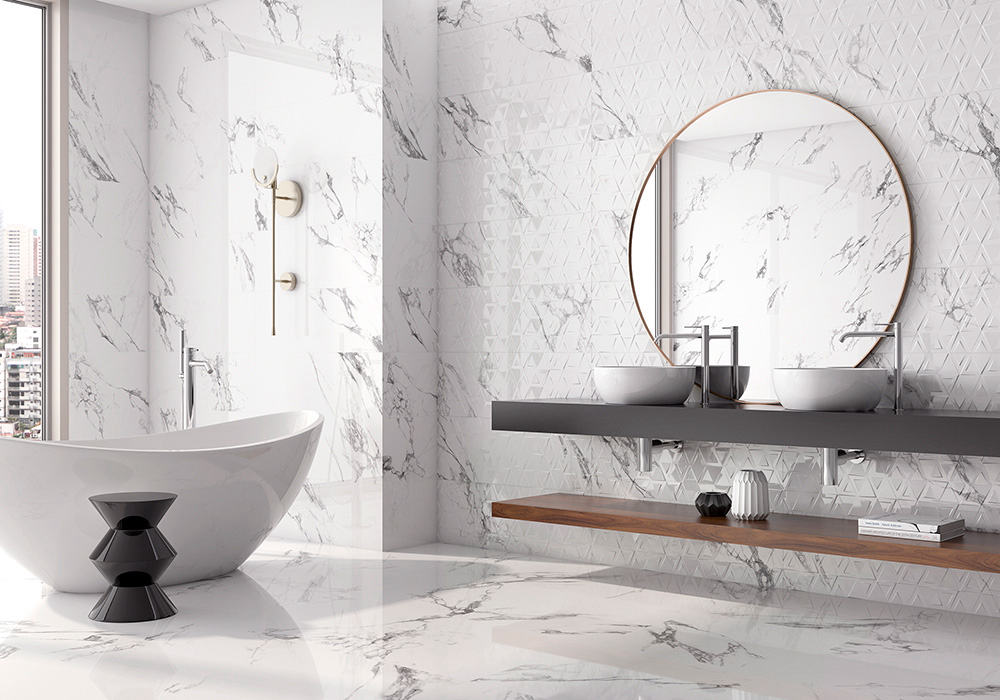 PORCELAIN TILES 120 X 120 ROYAL WHITE PULIDO RECT