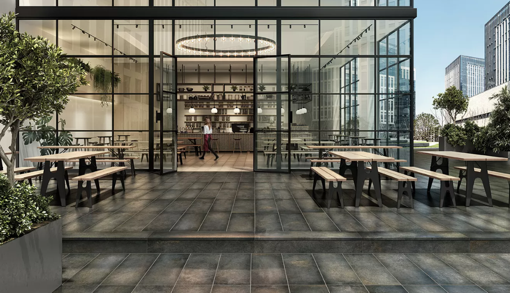 PORCELAIN TILES 60 X 120 COSMOS STEEL