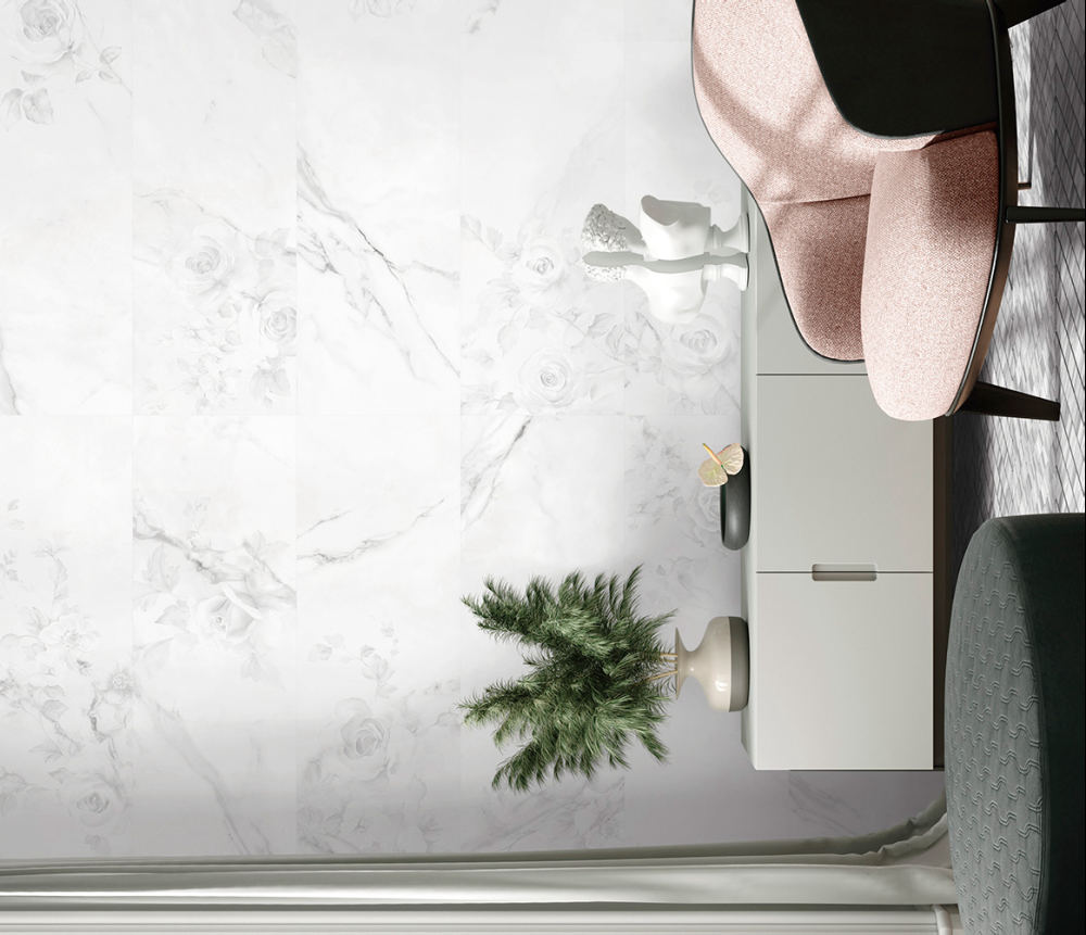 PORCELAIN TILES 60 X 120 CALACATTA DELICATTO PULIDO RECT