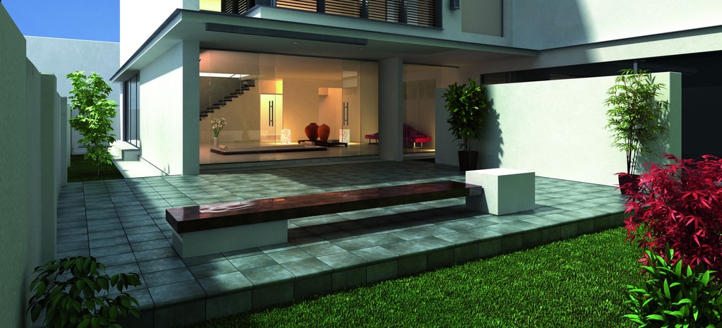 TERRACOTTA TILES 33 X 33 MYTHO ACERO