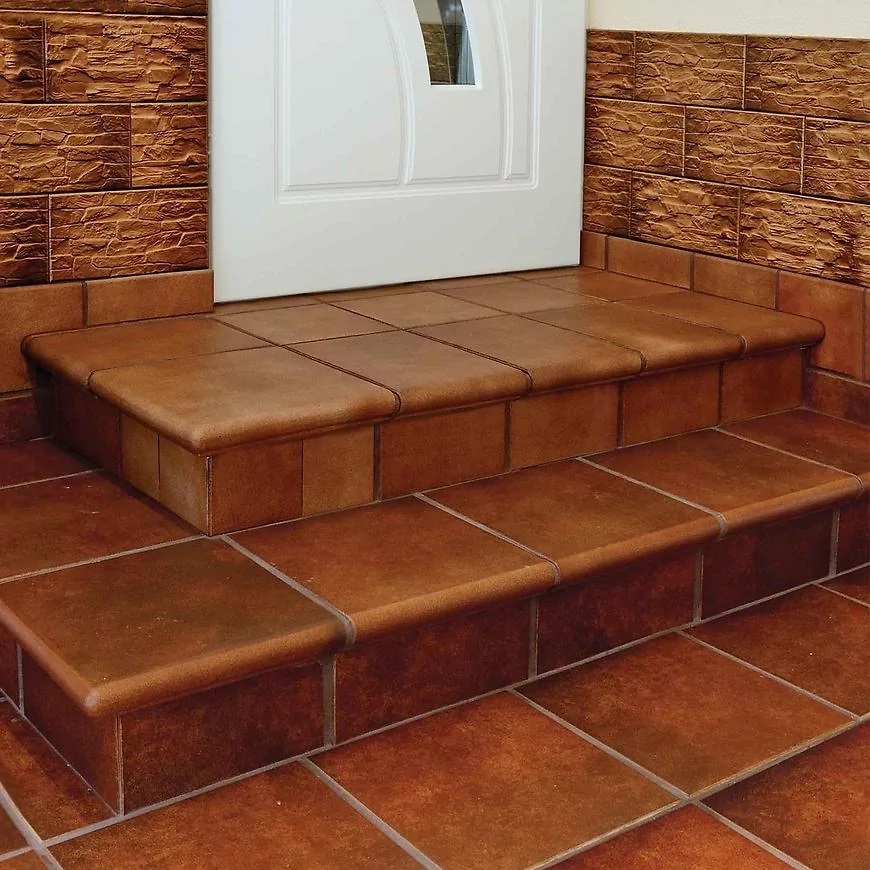 TERRACOTTA TILES 33 X 33 MYTHO RUBINO