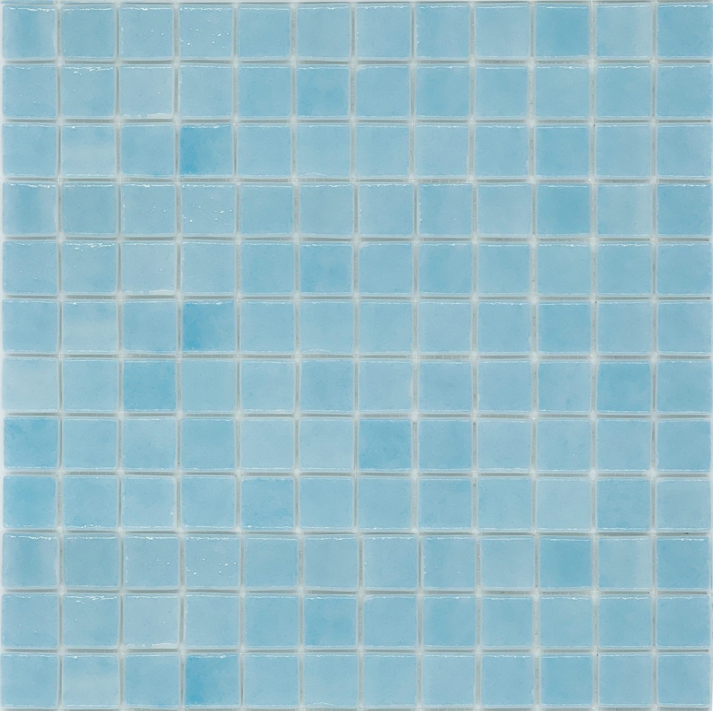 MOSAIC TILES 2.5 SHEET 31 X 31.6 WAVY SA106 LIGHT BLUE