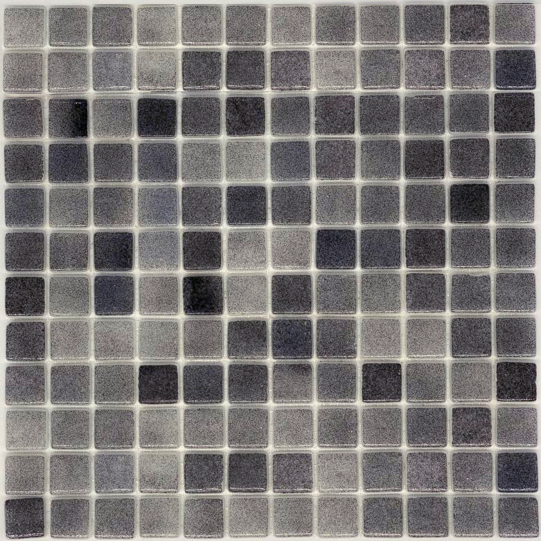 MOSAIC TILES 2.5 SHEET 31 X 31.6 WAVY SA107 LIGHT BLACK