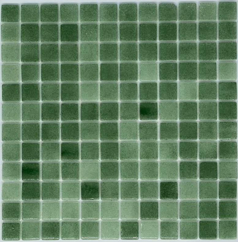 MOSAIC TILES 2.5 SHEET 31 X 31.6 WAVY SA113 GREEN