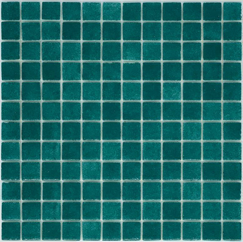 متر موزاييك زجاجي 2.5 شيت 31.6 × 31 تركوازي وافي رقم SA116