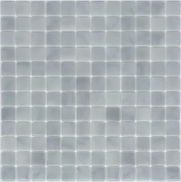 MOSAIC TILES 2.5 SHEET 31 X 31.6 WAVY SA117 LIGHT GREY