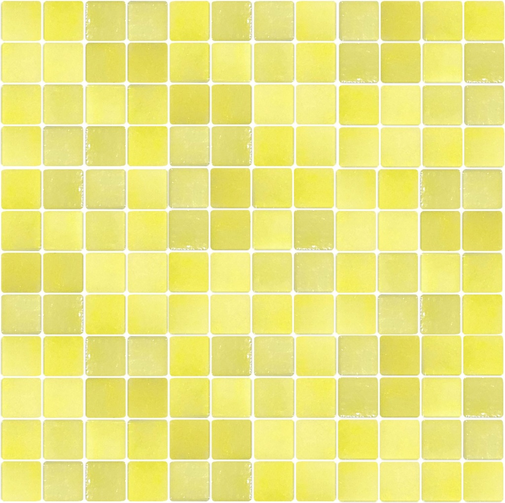 MOSAIC TILES 2.5 SHEET 31 X 31.6 WAVY SA120 YELLOW