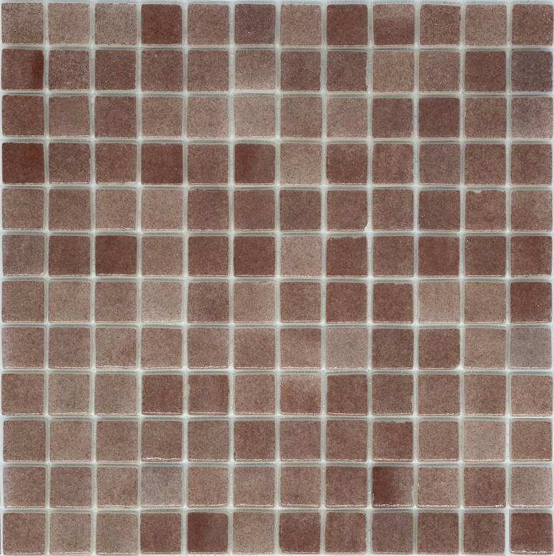 MOSAIC TILES 2.5 SHEET 31 X 31.6 WAVY SA123 LIGHT BROWN