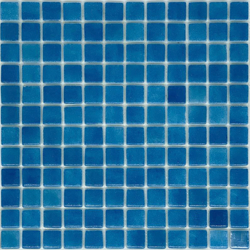 MOSAIC TILES 2.5 SHEET 31 X 31.6 WAVY SA125 ABHUR BLUE