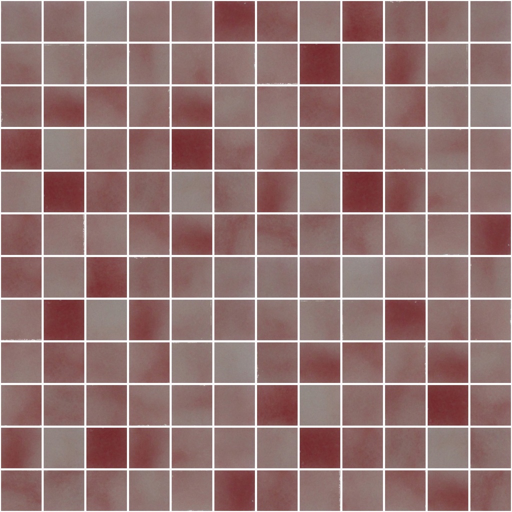 MOSAIC TILES 2.5 SHEET 31 X 31.6 WAVY SA132 ROSE