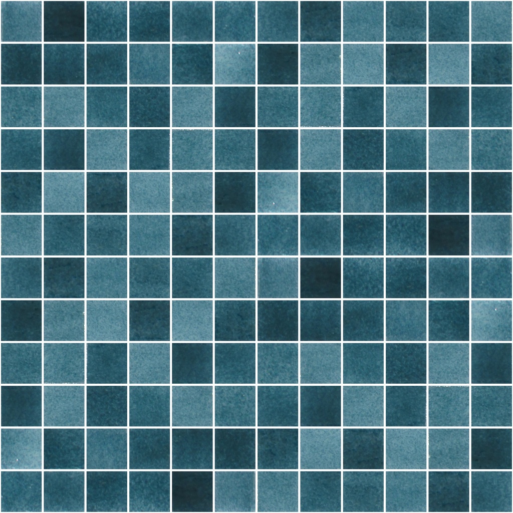 MOSAIC TILES 2.5 SHEET 31 X 31.6 WAVY SA134 PETROL