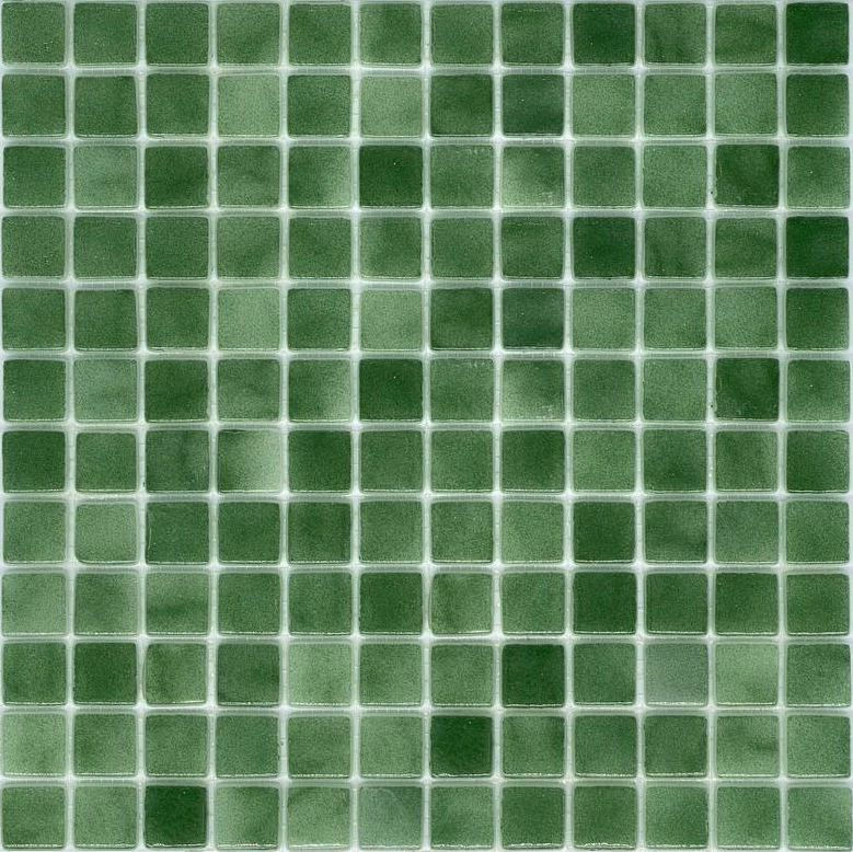 MOSAIC TILES 2.5 SHEET 31 X 31.6 PROUD SA511 LIGHT GREEN