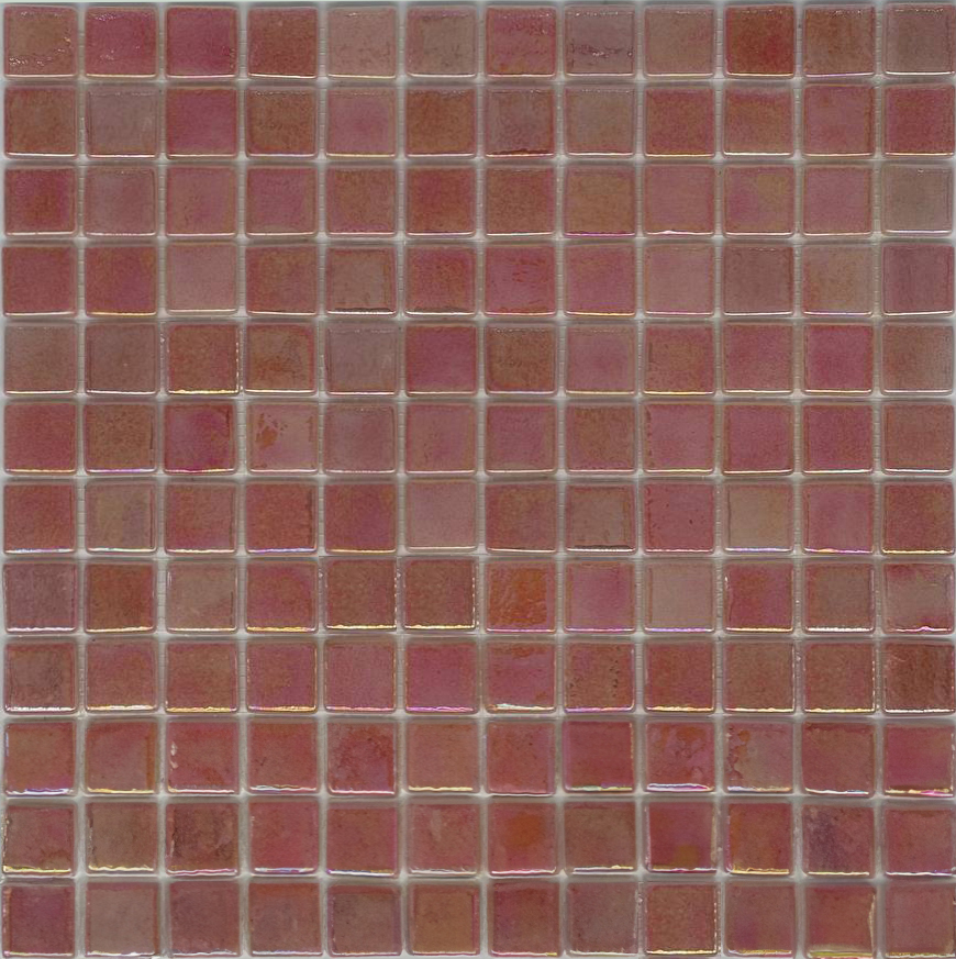 MOSAIC TILES 2.5 SHEET 31 X 31.6 WAVY TITANIUM SA410 RED