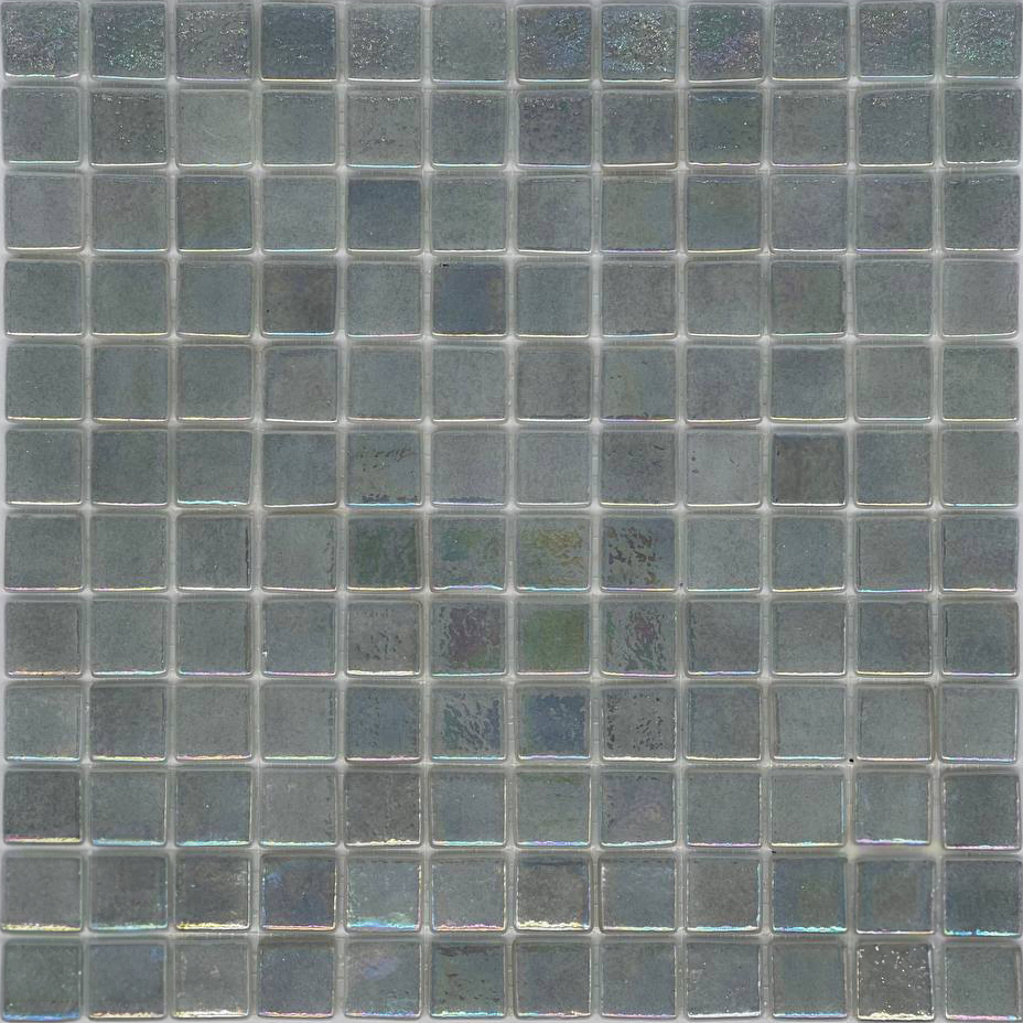 متر موزاييك زجاجي 2.5 شيت 31.6 × 31 رمادي وافي تيتانيوم رقم SA418