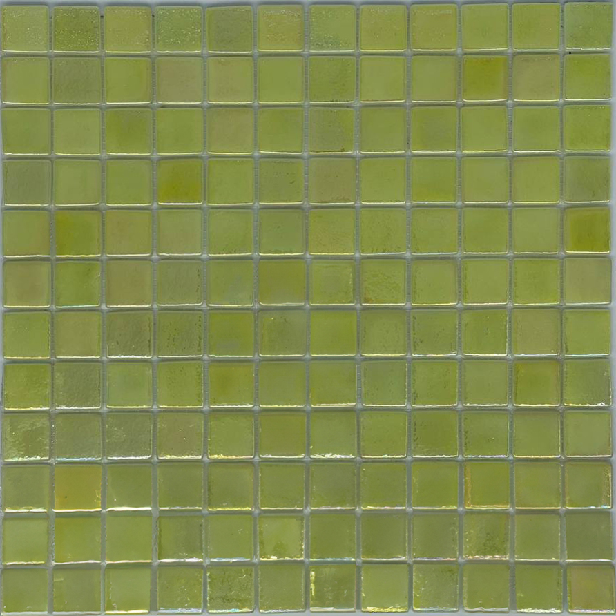 MOSAIC TILES 2.5 SHEET 31 X 31.6 WAVY TITANIUM SA420 YELLOW