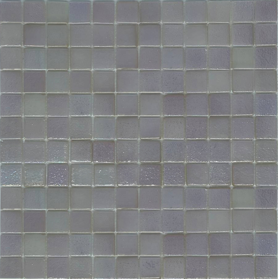 MOSAIC TILES 2.5 SHEET 31 X 31.6 WAVY TITANIUM SA421 LIGHT PURPLE