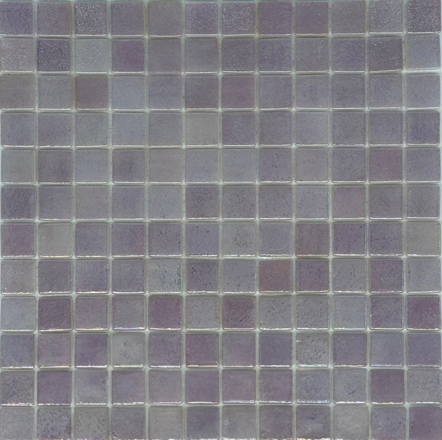 MOSAIC TILES 2.5 SHEET 31 X 31.6 WAVY TITANIUM SA422 PURPLE
