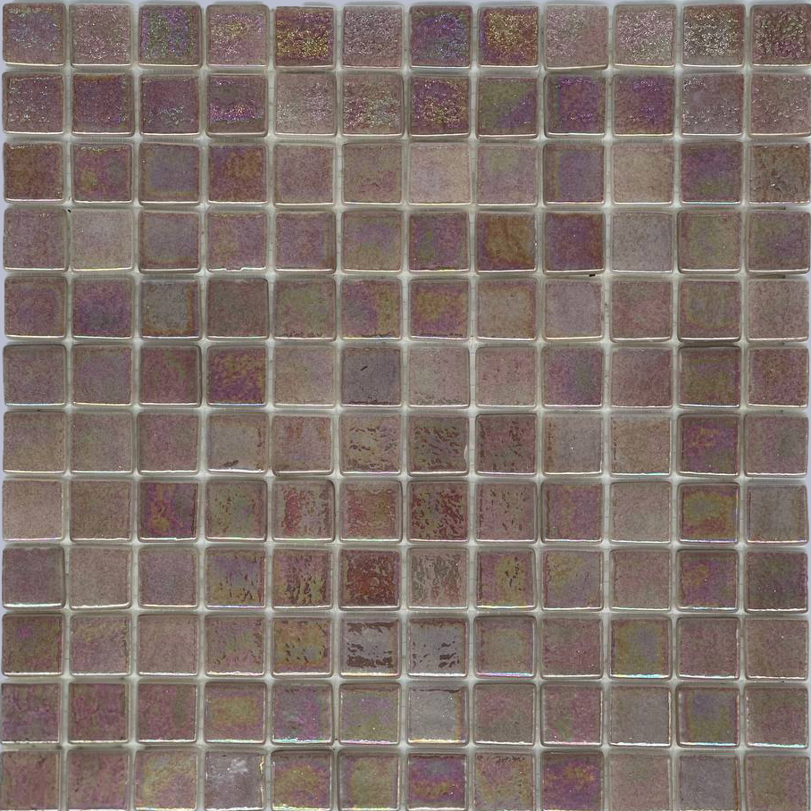 MOSAIC TILES 2.5 SHEET 31 X 31.6 WAVY TITANIUM SA423 LIGHT BROWN