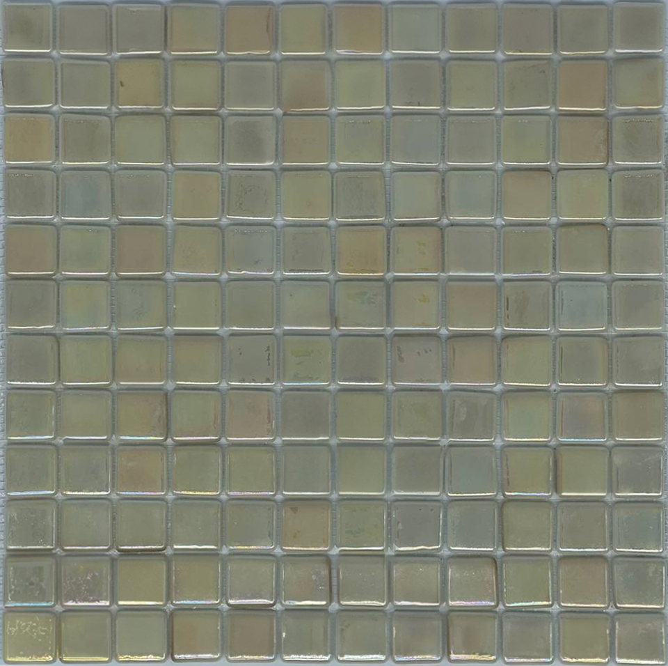 MOSAIC TILES 2.5 SHEET 31 X 31.6 WAVY TITANIUM SA427 LIGHT BEIGE