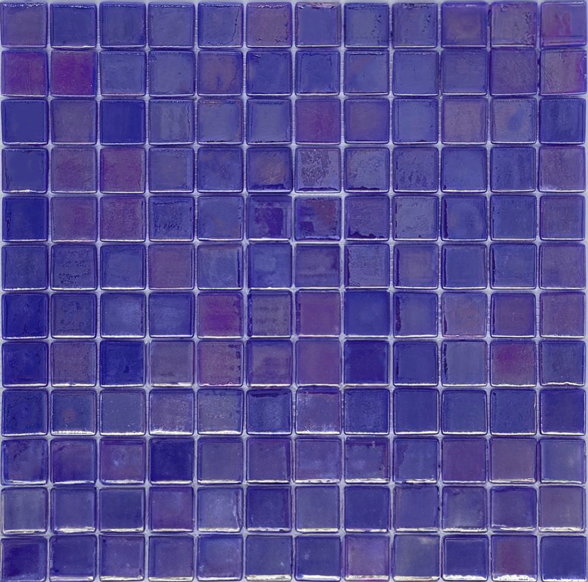 MOSAIC TILES 2.5 SHEET 31 X 31.6 PURE TITANIUM SA306 MAUVE