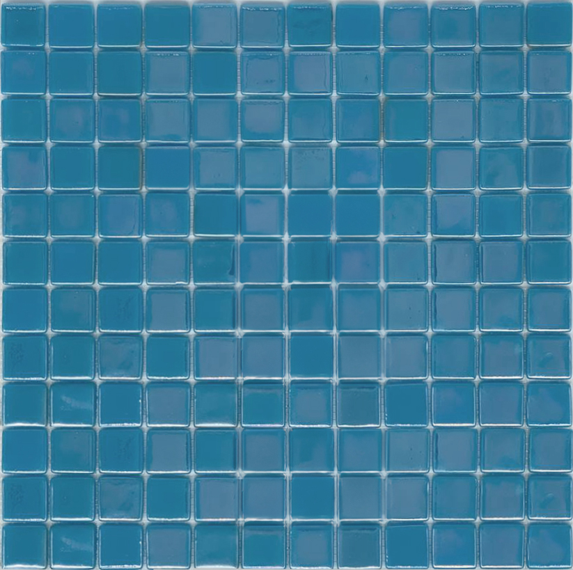 MOSAIC TILES 2.5 SHEET 31 X 31.6 PURE TITANIUM SA308 LIGHT BLUE