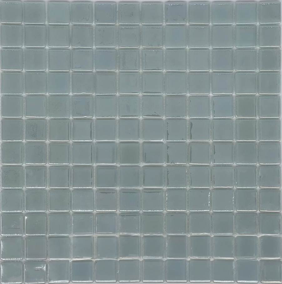 MOSAIC TILES 2.5 SHEET 31 X 31.6 PURE TITANIUM SA309 WHITE BLUE