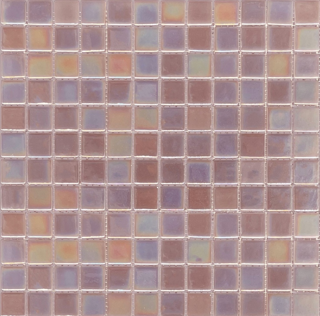 MOSAIC TILES 2.5 SHEET 31 X 31.6 PURE TITANIUM SA316 LIGHT PINK