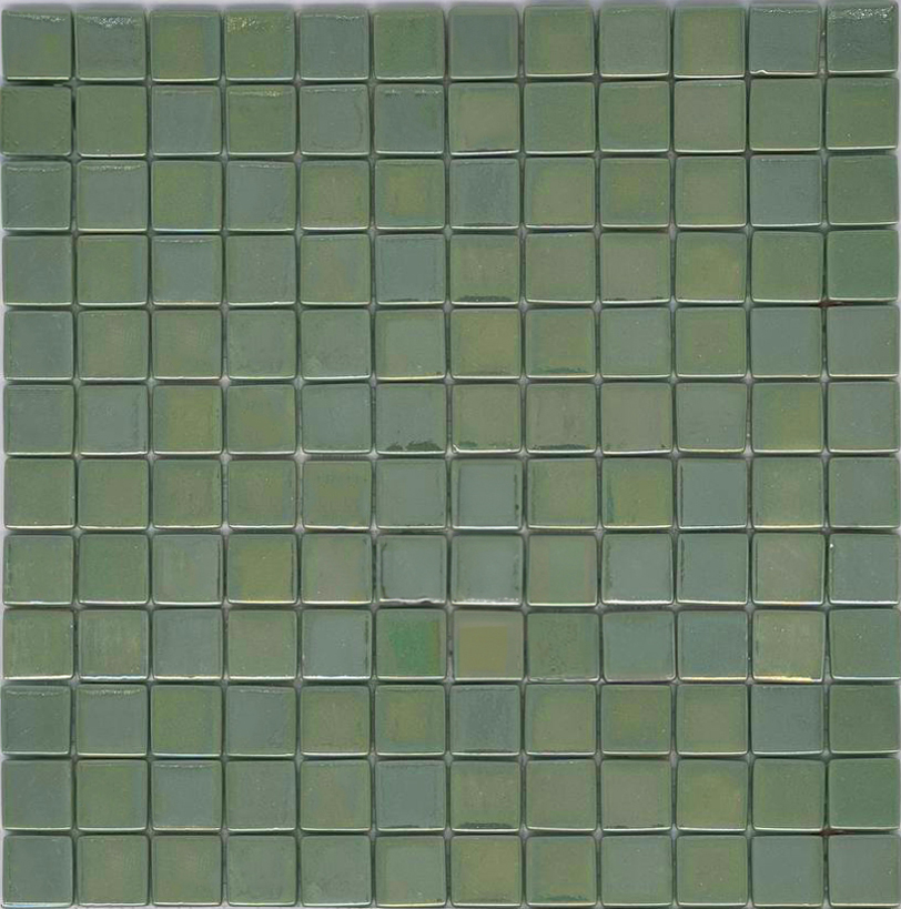 MOSAIC TILES 2.5 SHEET 31 X 31.6 PURE TITANIUM SA320 GREEN