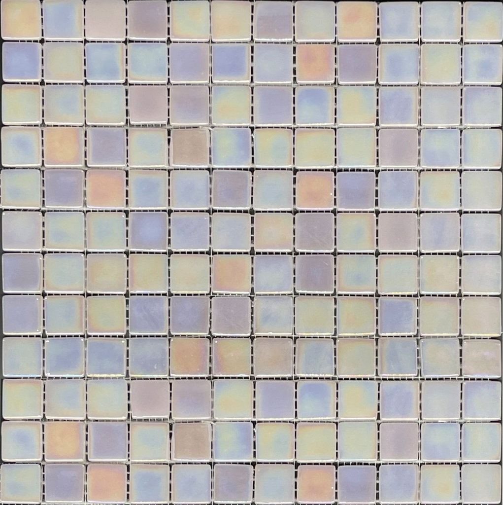 MOSAIC TILES 2.5 SHEET 31 X 31.6 PURE TITANIUM SA329 LIGHT PURPLE