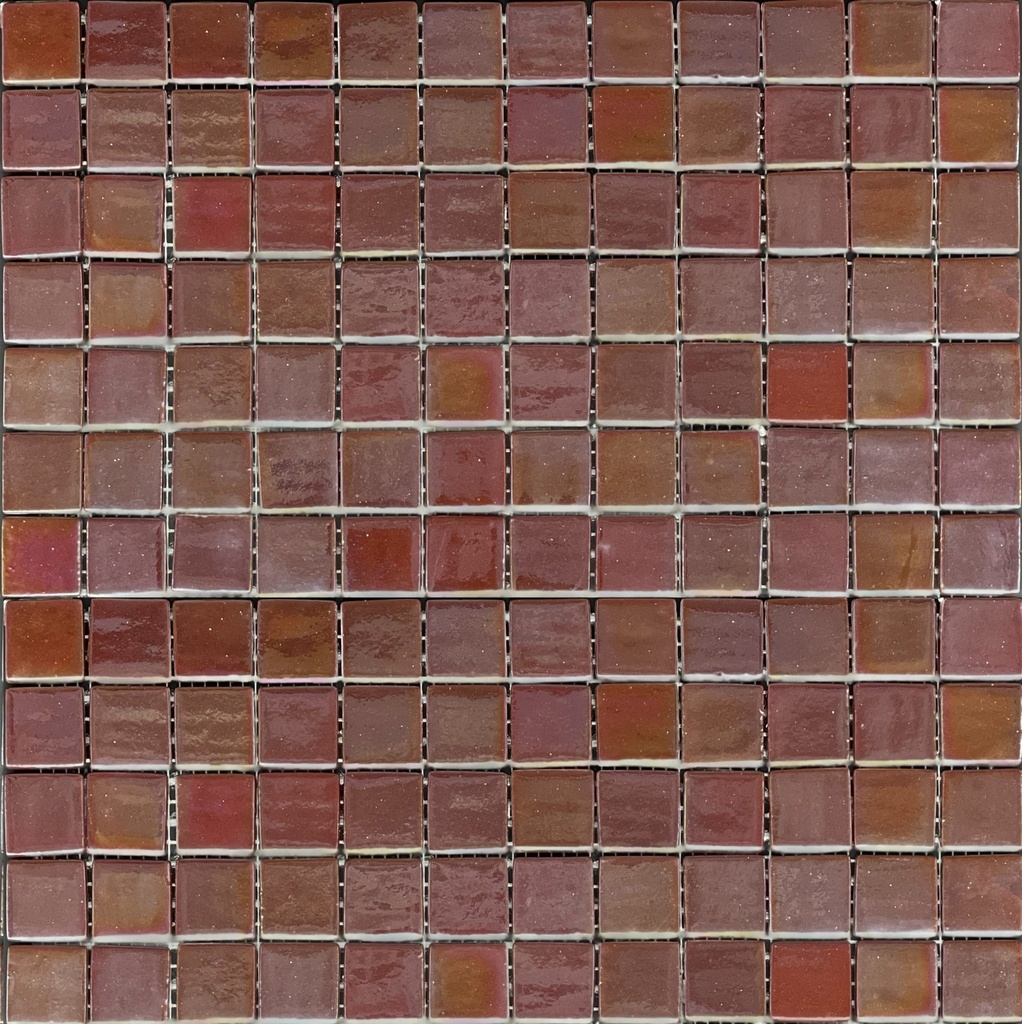 MOSAIC TILES 2.5 SHEET 31 X 31.6 PURE TITANIUM SA330 DARK BROWN