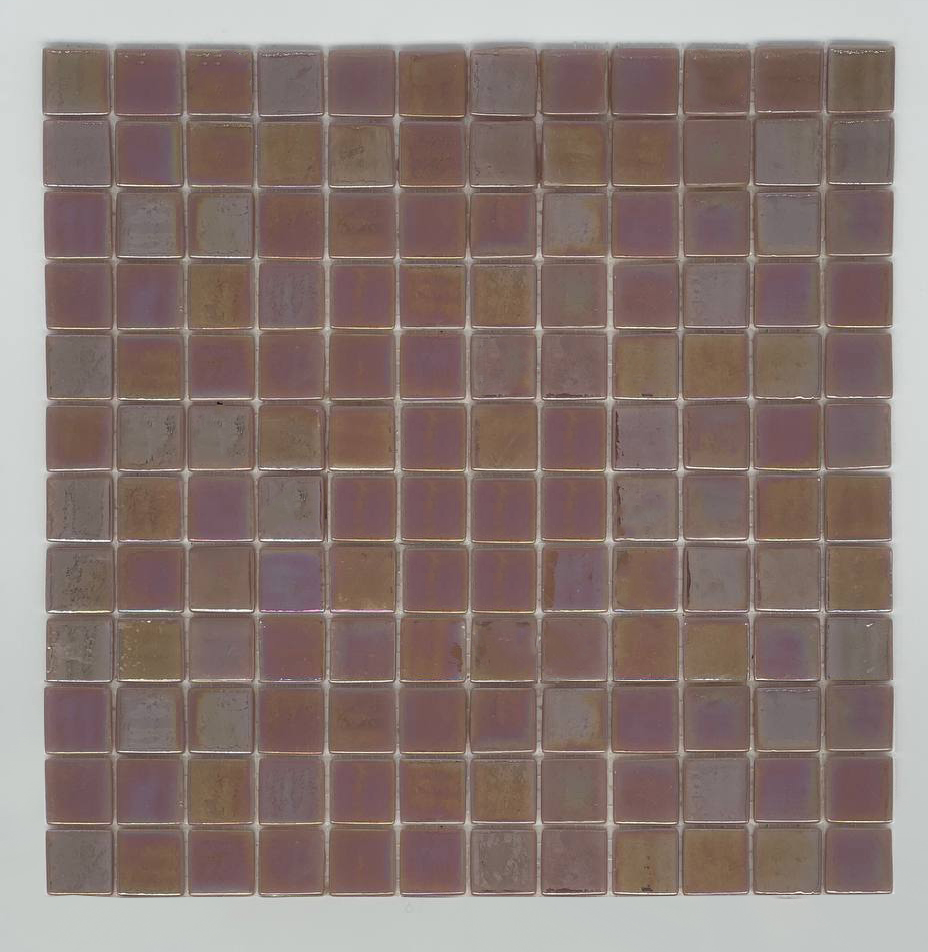 MOSAIC TILES 2.5 SHEET 31 X 31.6 PURE TITANIUM SA333 LIGHT BROWN