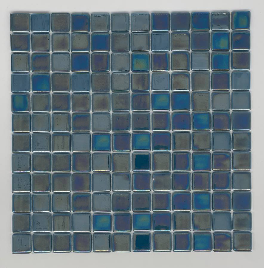 MOSAIC TILES 2.5 SHEET 31 X 31.6 PURE TITANIUM SA338 PETROLEUM
