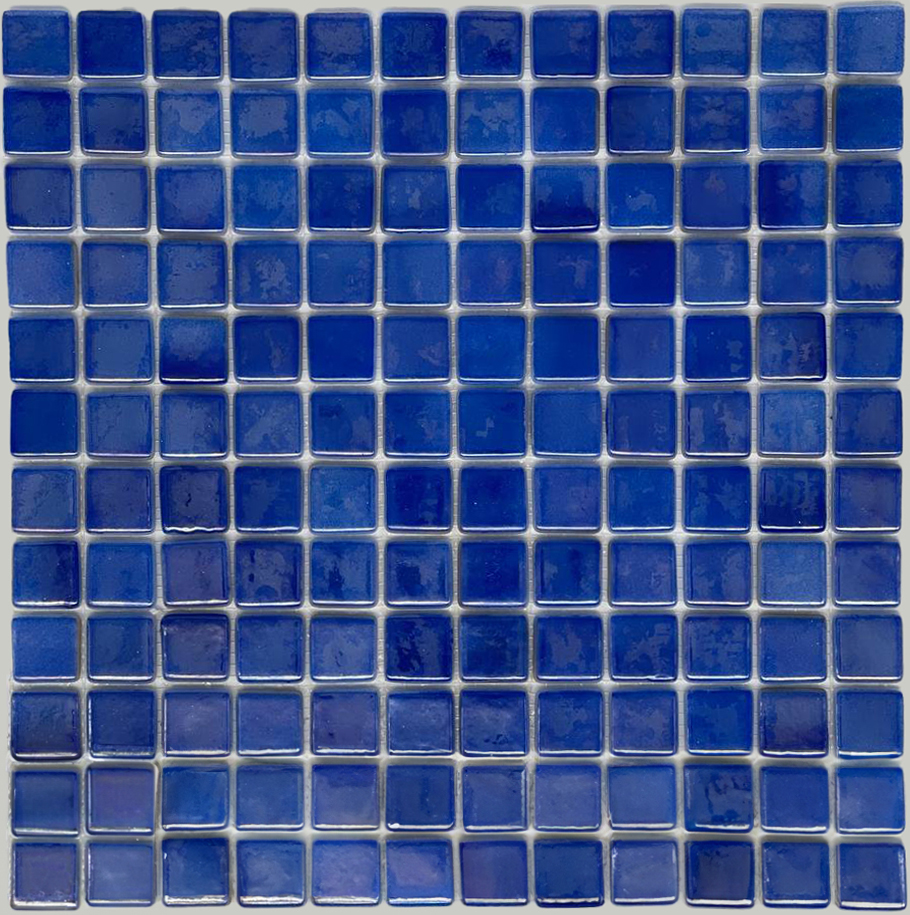 MOSAIC TILES 2.5 SHEET 31 X 31.6 PROUD TITANIUM SA602 BLUE