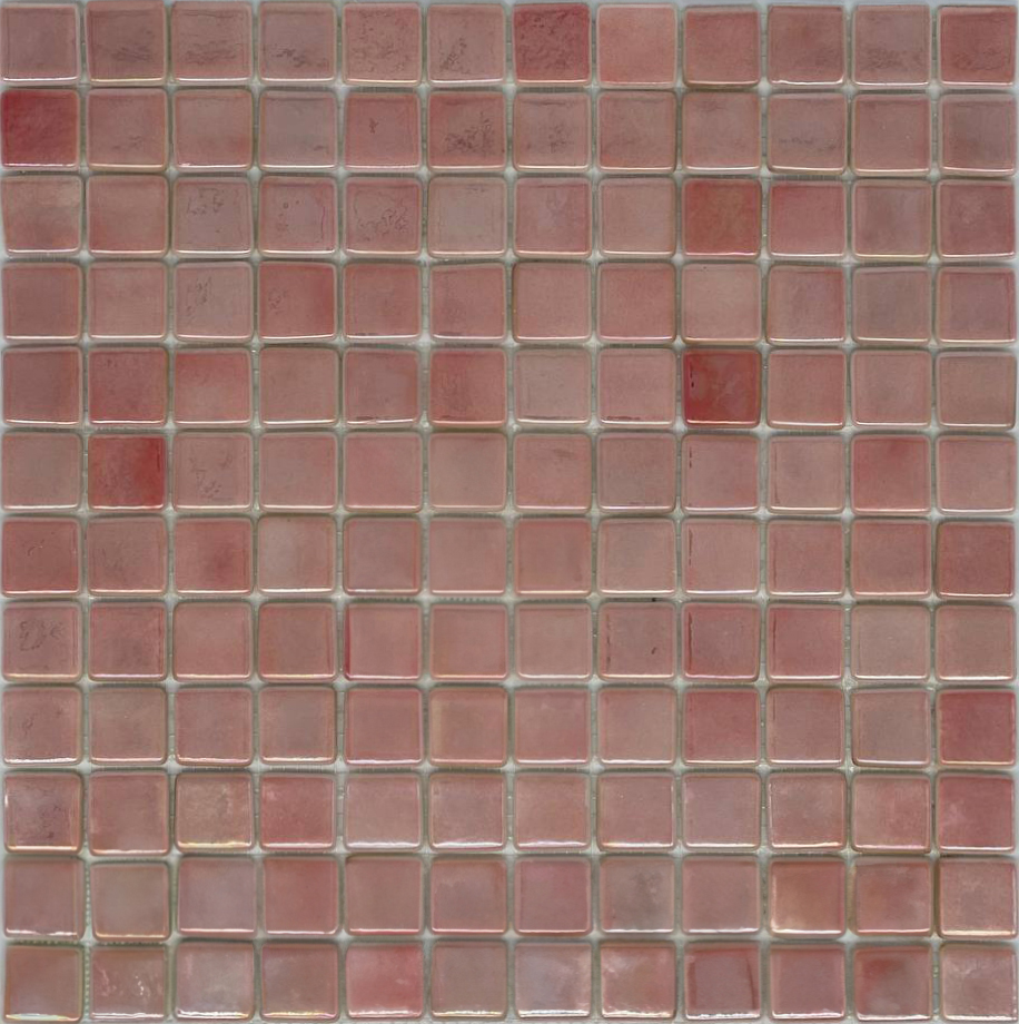 MOSAIC TILES 2.5 SHEET 31 X 31.6 PROUD TITANIUM SA607 LIGHT RED