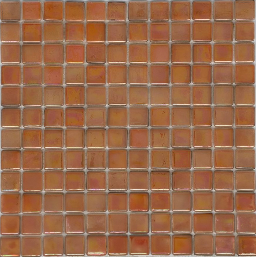 MOSAIC TILES 2.5 SHEET 31 X 31.6 PROUD TITANIUM SA610 ORANGE