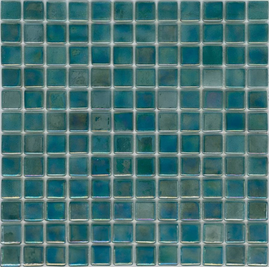 MOSAIC TILES 2.5 SHEET 31 X 31.6 PROUD TITANIUM SA613 TURQUOISE