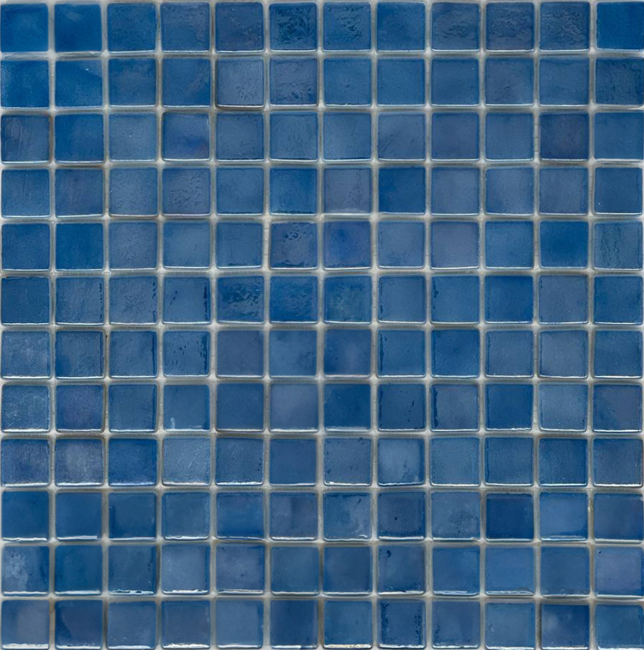 MOSAIC TILES 2.5 SHEET 31 X 31.6 PROUD TITANIUM SA621 ABHUR DARK BLUE