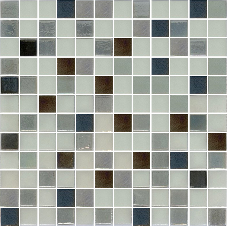 متر موزاييك زجاجي 2.5 شيت 31.6 × 31 ميكس SA418/SA407/SA130 - SA746