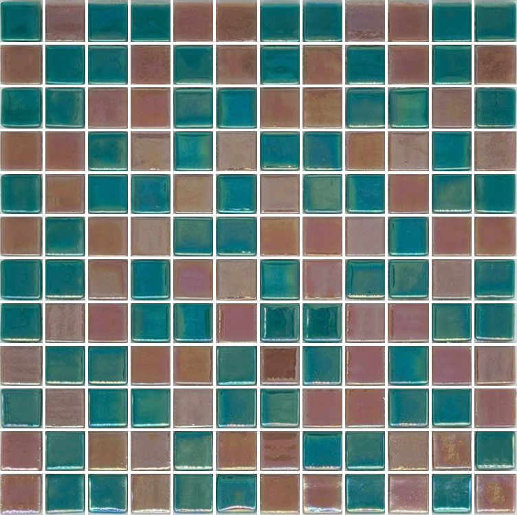متر موزاييك زجاجي 2.5 شيت 31.6 × 31 ميكس SA333/SA323 - SA755